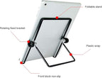 CATHATRR Holder 180° Adjustable Angle Foldable Metal Stand Mount for Cellphone Tablet PC Book Desk Cell Phone Stand for Video