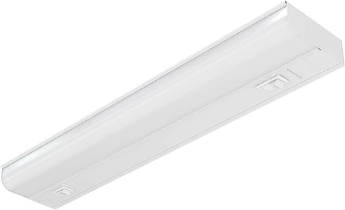 18 inch Hardwired Under Cabinet Lights, 2 Color Settings - 3000K (Soft White) and 4000K (Cool White), Under Cabinet Lighting, Dimmable Under Counter Lights, Under-Counter Light Fixtures