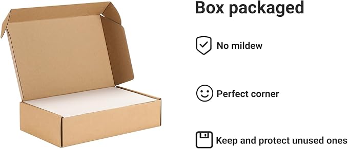 25 Pcs Book Board, Binder Board, Cover Board, Heavy Duty Chipboard for Book Binding, DIY Cardboard (White, 5.5 x 8.5 Inch 80PT)