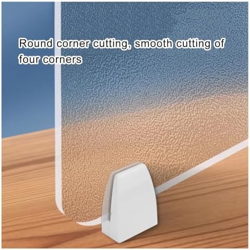 Acrylic Frosted Privacy Screen - Portable Desk Divider Panel for Workstations, Office & School, 100x30cm (39.4x11.8in) - Reduces Visual Distractions