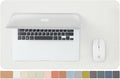 Cork Desk Mat - Small Dual-Sided Desk Pad for Office and Home - Desk Organization and Accessories - Ideal for Large Mouse Pad and Small Desk Mats on Top of Desks(White,23.6"x 13.8")