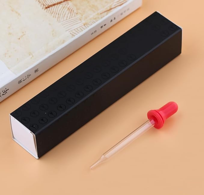 czxwyst Majohn Wancai 2.0 Mini Pocket-Size Eyedropper Fountain Pen (EF Nib 0.38mm, Starry Blue)