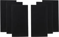 ATS Acoustics Home Office Residential Acoustic Treatment Room Kit Sound Absorbing Acoustic Panel 6 Pack for 50-100 Sq Ft (Pitch)
