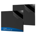 2 Pieces Black Acrylic Sheet, 11 x 14 Inch 1/8 Inch Thick, Black Cast Plexiglass Sheets for DIY Display, Handcraft, Home Decor, Painting, Display Stand, Photo Frame, Easy to Cut