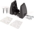 KSWLOR 20 PCS Office Desk Partition Support Bracket,Desk Divider Clamp Brackets Shelf Clip Clamp Holder Screen Clip Holders,Desk Privacy Screen Clips Clamps Sneeze Guard Bracket Support 0-1/2" Panel
