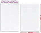 Bonfasvo 300 Pack 10x13 White Catalog Envelopes Peel & Seal Security Mailing Envelopes 120GSM Kraft Paper self Seal Envelopes for Invitations Papers Photos Documents Pictures Papers Files