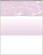 Compuchecks Check on Top Blank Check Paper - 100 Pack, Quick-Books & Laser Printer Compatible - Security Business Checks with Voucher - 8.5" x 11" Burgundy Marble