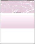 Business Voucher Check Stock - 1000 Sheets, Check on Top, Burgundy Marble