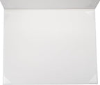 GraduationMall 11"x14" Imprinted Padded Diploma Cover Certificate Holder White