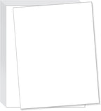 NextDayLabels 100 lb White Cover Cardstock - 100 Pack 8.5" x 11" Heavyweight Cover Paper (270 gsm) - Smooth Finish - Letter Size for Printing, Crafts, Invitations, Menus & More - Made in USA
