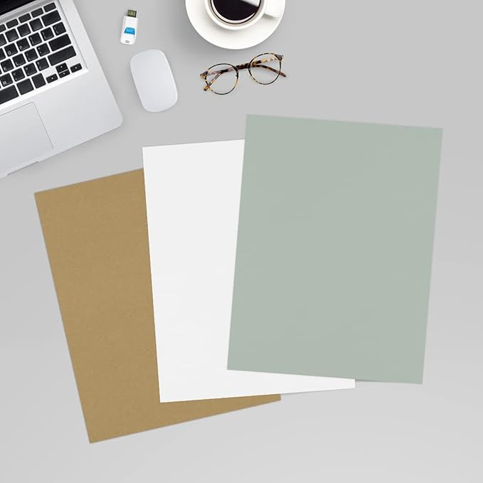 LUXPaper 8.5" x 11" Paper | Letter Size | Slate Gray | 70lb. Text | 50 Qty
