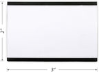 SmartSign Magnetic 'C' Channel Label Holders | 2" x 3", Pack of 10