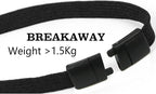Lanyards Safety Black Lanyards Neck Flat Premium Breakaway Badge Lanyard with J-Hook for ID Nametag Badge Holder (Black, 50 PCS)