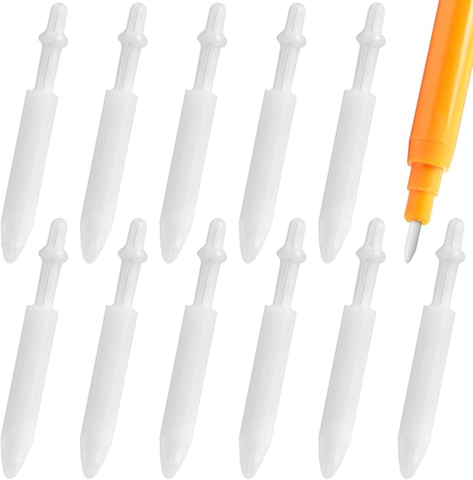 50pcs Acrylic Paint Marker Nibs - 0.7mm Replacement Nylon Tips for Oil Based & Acrylic Markers - Paint Pen Refill Nibs for Artists Art Supplies