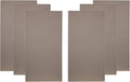 ATS Acoustics Home Office Residential Acoustic Treatment Room Kit Sound Absorbing Acoustic Panel 6 Pack for 50-100 Sq Ft (Latte)