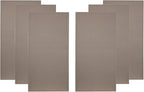 ATS Acoustics Home Office Residential Acoustic Treatment Room Kit Sound Absorbing Acoustic Panel 6 Pack for 50-100 Sq Ft (Latte)