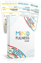 Mindfulness Therapy Game: Teaches Social Skills, Self Care & More for Kids, Teens & Adults. 50 Cards