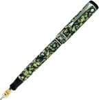 Conklin Duragraph Fountain Pen Cracked Ice - Broad Nib, Premium Writing Instrument with Striking Finish