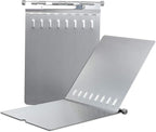 ROCOFF Metal Clipboard, Aluminum Heavy Duty Clipboard with Cover, Rust Proof & Protect Documents from Spilled Liquid, Letter Size Paper Holder with High Capacity Clip, Greate for Business or Study