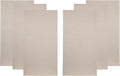 ATS Acoustics Home Office Residential Acoustic Treatment Room Kit Sound Absorbing Acoustic Panel 6 Pack for 50-100 Sq Ft (Cream)