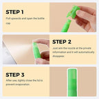 Correction Fluid for Thermal Paper, 3Pcs Information Protection White Out Liquid, Address Eraser Concealing Correction Sprayer