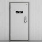 Storage Room Sign for Business Door, Self-Adhesive Durable Modern Storage Room Sticker, Brushed Silver Authorized Personnel Only Signs for Home, Business, Restaurants, Private Area
