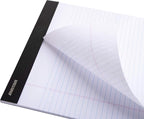 Mintra Office Legal Pads - ((PREMIUM WHITE 6pk, 5in x 8in, NARROW RULED))