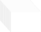 Guakicae 150 Sheets White Cardstock 4 x 6 Scrapbooking Paper, 300gsm/110lb Heavyweight Flat Card Stock Printer Paper for DIY Card Making, Invitations, Greeting Cards, Birthday, Business Cards