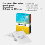BestSelf Conversation Cards for Kids - Little Talk Expansion Pack - 50 Prompts, Ideal Classroom Must Haves and Therapy Tools, Social Skills Activities and Fun Conversation Starters for Kids