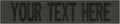 Custom Uniform Name Tapes Solid Colors. Olive Drab Webbing, 3.5 Inch Sew on