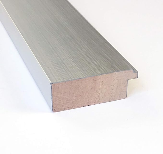 Amanti Art Natural Cork Board for Wall, 16x22 Vision Board with Silver Wood Frame, Small Corkboard Office Decor for Home Organization, Modern Corkboard Pinboard to Display Items for Home Organization