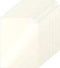 Silunkia 100 Sheets Cream Shimmer Cardstock 8.5 x 11 Ivory Paper, 200gsm/75lb Thick Off White Card Stock for Cards Making, Anniversary Card, Business Cards, Invitations, Certificates