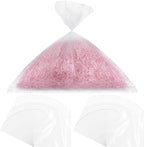 Dinifee 200 Pcs Shredder Bags 10 Gallon Size Clear Bag Fits Most 6 to 7 Gallon Size Shredders for Home Office Paper Trash