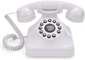 Rotkfst Guest Book Audio Wedding Phone,Record Voice Messages,Retro Guest Book for Wedding or Birthday Party Message Voicemail,Save The Blessings of Your Relatives and Friends（White）