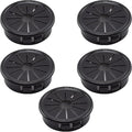 Aifeier ET 1-3/8 Inch Cable Grommets Petal-Shaped Buckle Type Wire Hole Cover for Cord Management and Protection of Cabinet, 5PCS 35mm