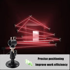Laser Module Mount Bracket with Cooling Function - 360-Degree Adjustable Positioning - 4 Pack (12mm)