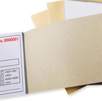 Custom Invoice Book in 3-Part /2-Part Receipt Book with Carbon Copies Personalized Carbonless Service Invoice Form Books Sales Order Book with Company Name Logo Address,H1-Receipt Book