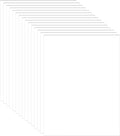 Guakicae 40 Sheets Bright White Cardstock 8.5 x 11 Printer Paper, 75lb Thick Craft Paper Card Stock for Wedding Invitations, Memus, DIY Making Cards, Business Cards, Menus, Birthday