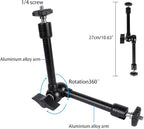Leenconghui Exercise Bike Tablet Mount for iPad – Adjustable Spin Bike & Treadmill iPad Holder Stand, Compatible with Microphone Stands, Stationary Bicycles, and Devices Ranging from 4.7 to 13 Inches