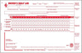 Driver Daily Log Book 25-pk. with Detailed Driver Vehicle Inspection Report & Simplified Recap - Book Format with 31 Sets, 2-Ply with Carbon, 8.5" x 5.5", J. J. Keller & Associates, Inc.
