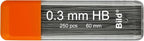 Bild Premium 1250 Leads of 0.3 mm HB Mechanical Pencil Lead Refills (HB Mega, 0.3 mm)