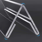 Acrylic 12 Pack Name Plates for Desks, AITEE 3x8.5 Clear Tent Name Plate Display for Office Conference, Reusable Name Tent Holder for Business Training Event