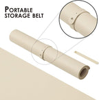 Leather Desk Mat - Non-Slip PU Desk Pad for Office and Home - Desk Organization and Accessories - Ideal for Large Mouse Pad and Desk Mats on Top of Desks (Beige,31.5"x 15.7")