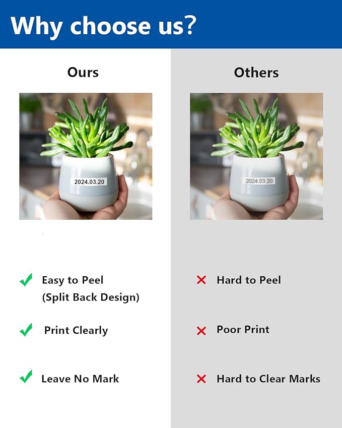 6-Pack TZe 24mm 0.94" Laminated Compatible for P Touch 1 Inch TZ Label Tape TZe-151 251 451 551 651 751 for Ptouch PT-D600 P700D 410 D610BT P710BT, Clear/White/Red/Blue/Yellow/Green