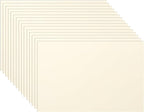 Guakicae 150 Sheets Cream Cardstock 4 x 6 Ivory Paper, 300gsm/110lb Heavyweight Flat Off White Card Stock Art Paper for Card Making, Greeting Cards, Graduations, School Crafting, Invitations