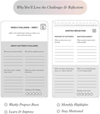 Gratitude Journal for Women & Men – 5 Minute Guided Daily Journal with Prompts for Mindfulness, Self Care & Positive Thinking, 300 Seconds Daily Reflection, Original Linen Cover, 2026 Edition