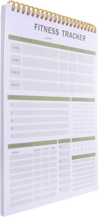 CIYODO Fitness Journal Notebook Workout Planner with Daily Training Schedule and Yearly Fitness Tracker for Exercise Planning and Progress Tracking