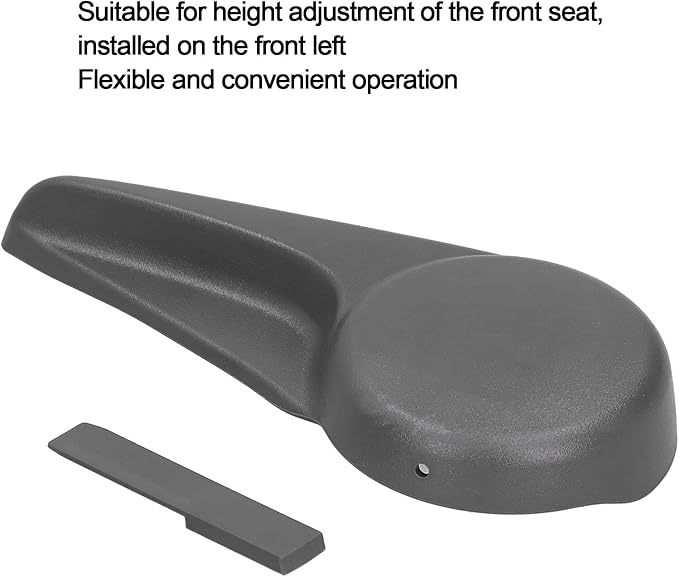 Replacement Adjuster Lever A1689100100, Front Left Driver Side Seat Height Adjuster Handle, Plastic Car Accessory for Mercedes W168 1997-2004, OEM Fit with Durable Construction a