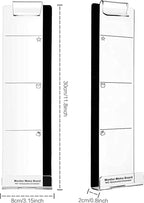 2pcs Office Desk Accessories Monitor Memo Board Computer Message Board Office Supplies for Women Men Computer Sticky Note Holder Home Desktop Message Office Decor (Computer Monitor Note Holder)