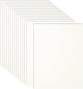 Guakicae 32 Sheets Cream Cardstock 8.5 x 11 Off White Paper, 80lb Thick Ivory Paper Card Stock for DIY Card Making, Wedding Invitations, Thank You Cards, Business Cards, Menus